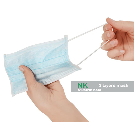 ماسک سه لایه پزشکی/ جعبه 50 عددی