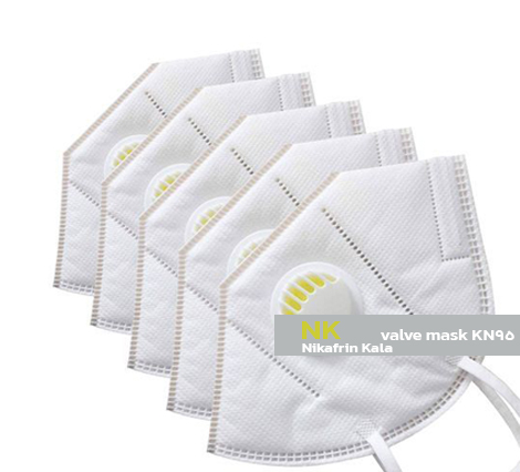 ماسک سوپاپ دار KN95 | جعبه 10 عددی