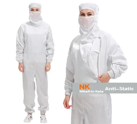 لباس کاورال آنتی استاتیک