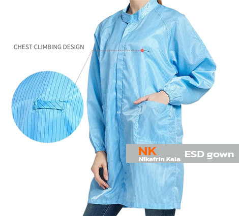 گان-آنتی-استاتیک-نیکاک